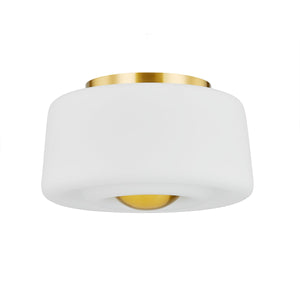 Mitzi - H837502-AGB - Two Light Flush Mount - Ciela - Aged Brass