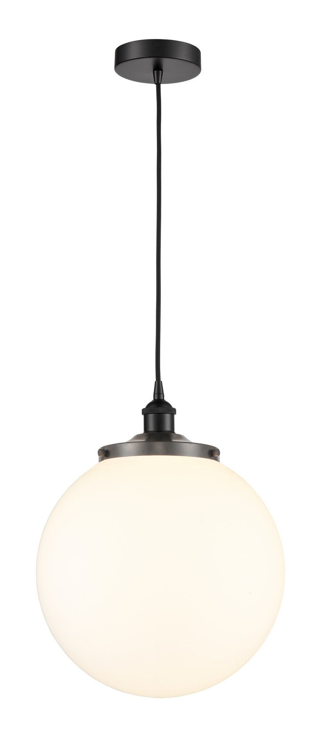 Innovations - 616-1PH-BK-G201-14 - One Light Pendant - Edison - Matte Black