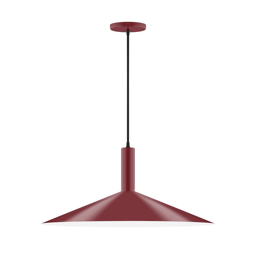 Montclair Light Works - PEBX478-55-C24 - Two Light Pendant - Stack - Barn Red