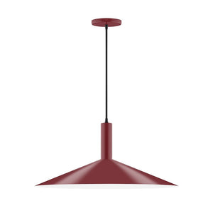 Montclair Light Works - PEBX478-55-C24 - Two Light Pendant - Stack - Barn Red