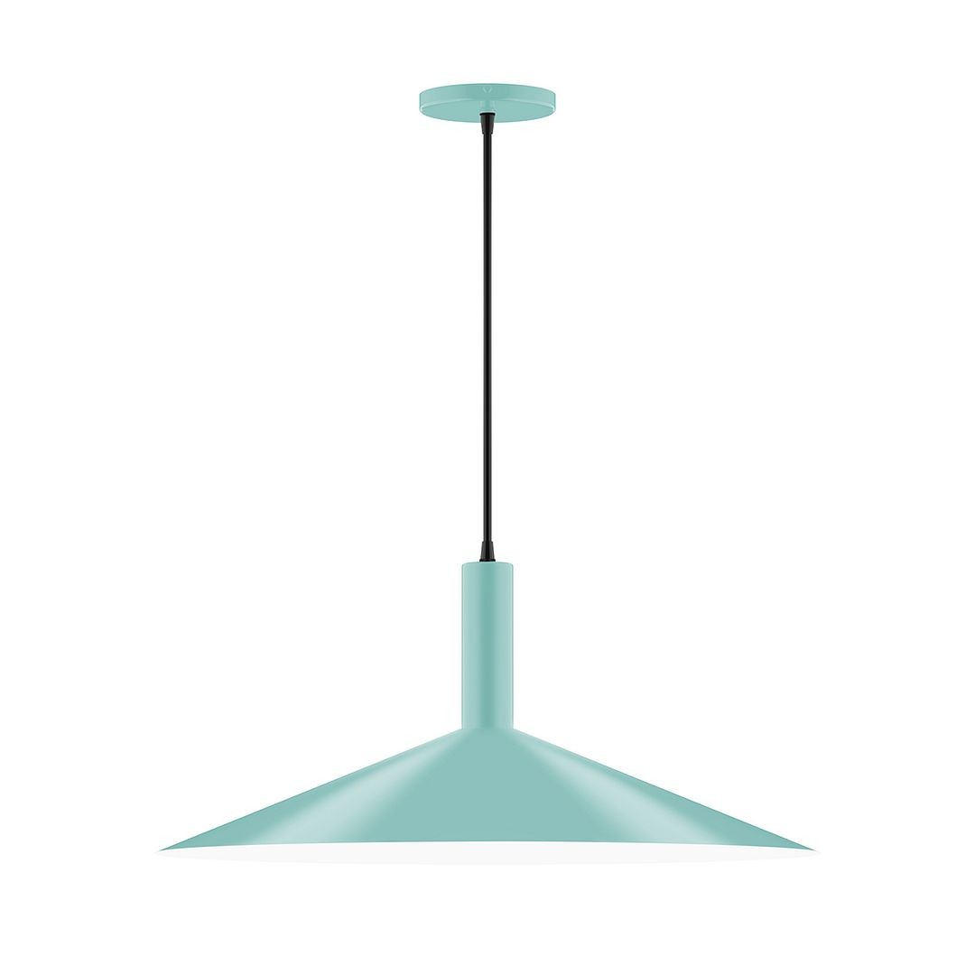 Montclair Light Works - PEBX478-48-C20 - Two Light Pendant - Stack - Sea Green