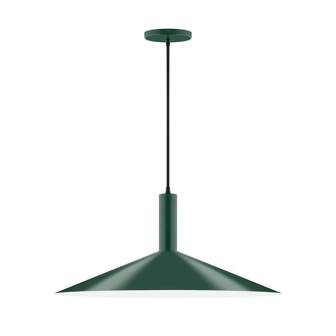 Montclair Light Works - PEBX478-42-C27 - Two Light Pendant - Stack - Forest Green