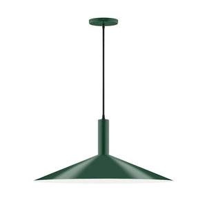 Montclair Light Works - PEBX478-42-C27 - Two Light Pendant - Stack - Forest Green