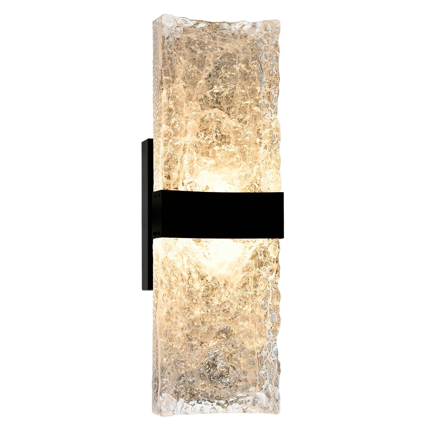 CWI Lighting - 1587W20-2-101 - LED Wall Sconce - Lava - Black