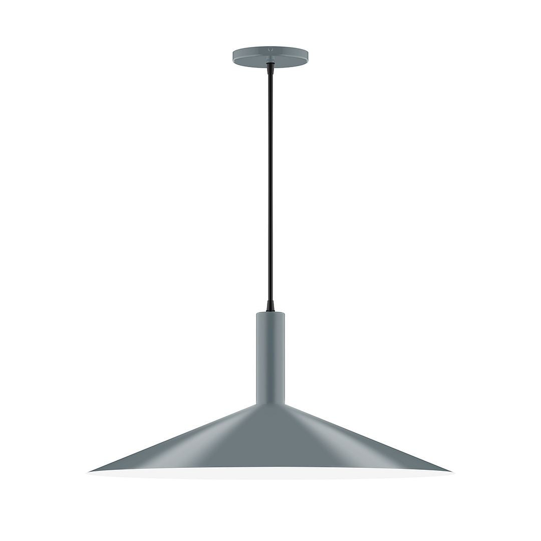 Montclair Light Works - PEBX478-40-C01 - Two Light Pendant - Stack - Slate Gray