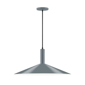 Montclair Light Works - PEBX478-40-C01 - Two Light Pendant - Stack - Slate Gray