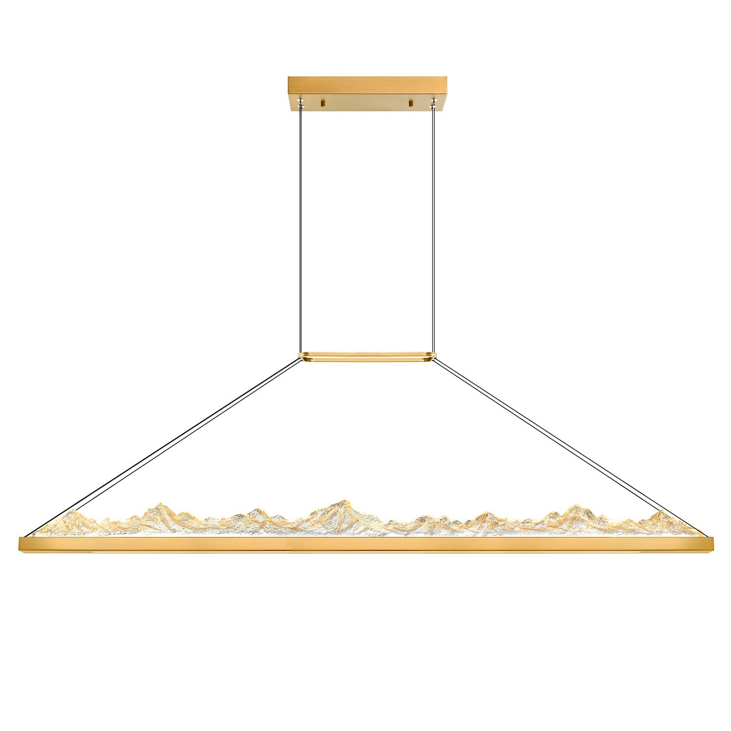 CWI Lighting - 1601P62-624 - LED Chandelier - Himalayas - Brass