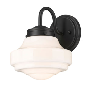 Golden - 0508-1W BLK-VMG - One Light Wall Sconce - Ingalls - Matte Black