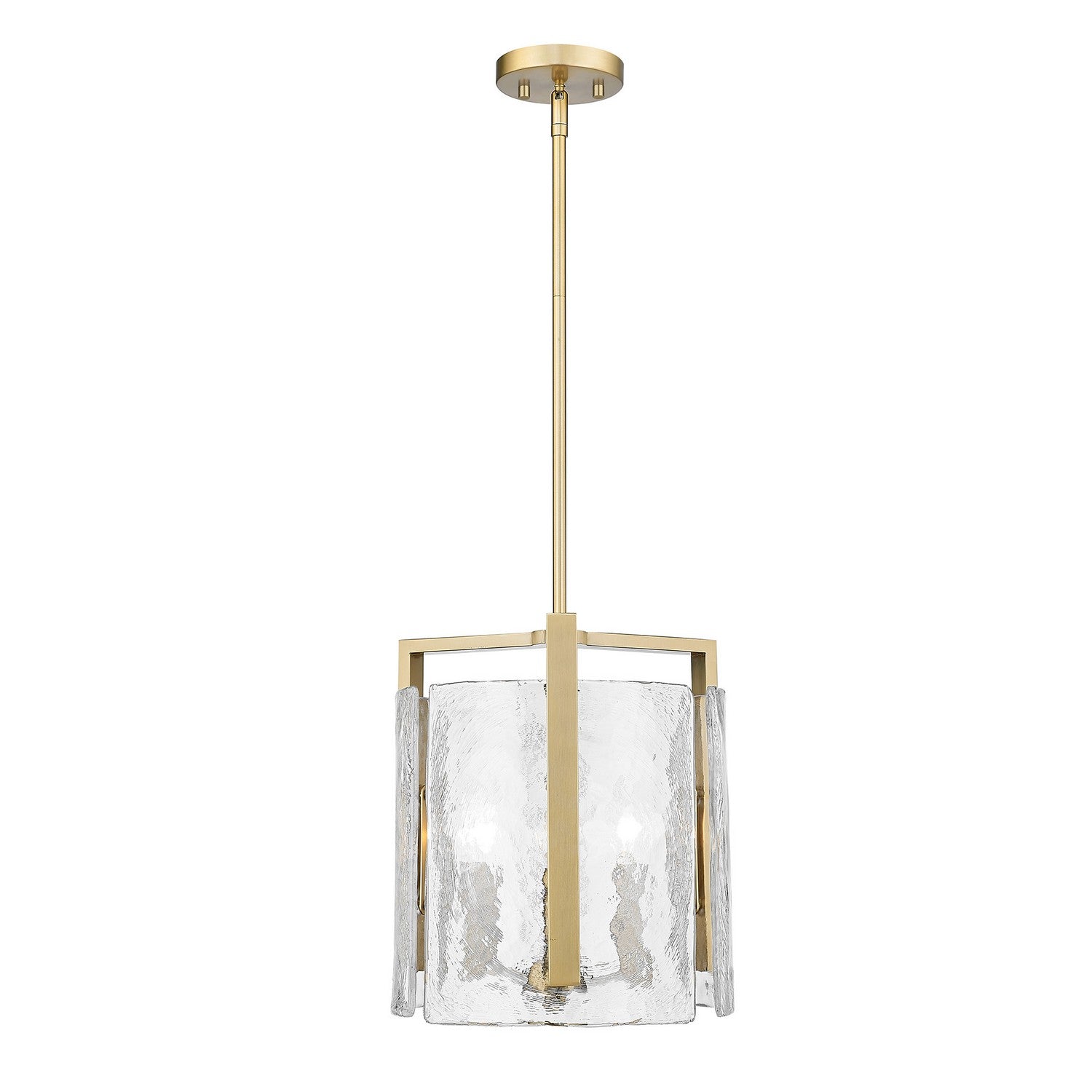 Golden - 3164-3P BCB-HWG - Three Light Pendant - Aenon BCB - Brushed Champagne Bronze