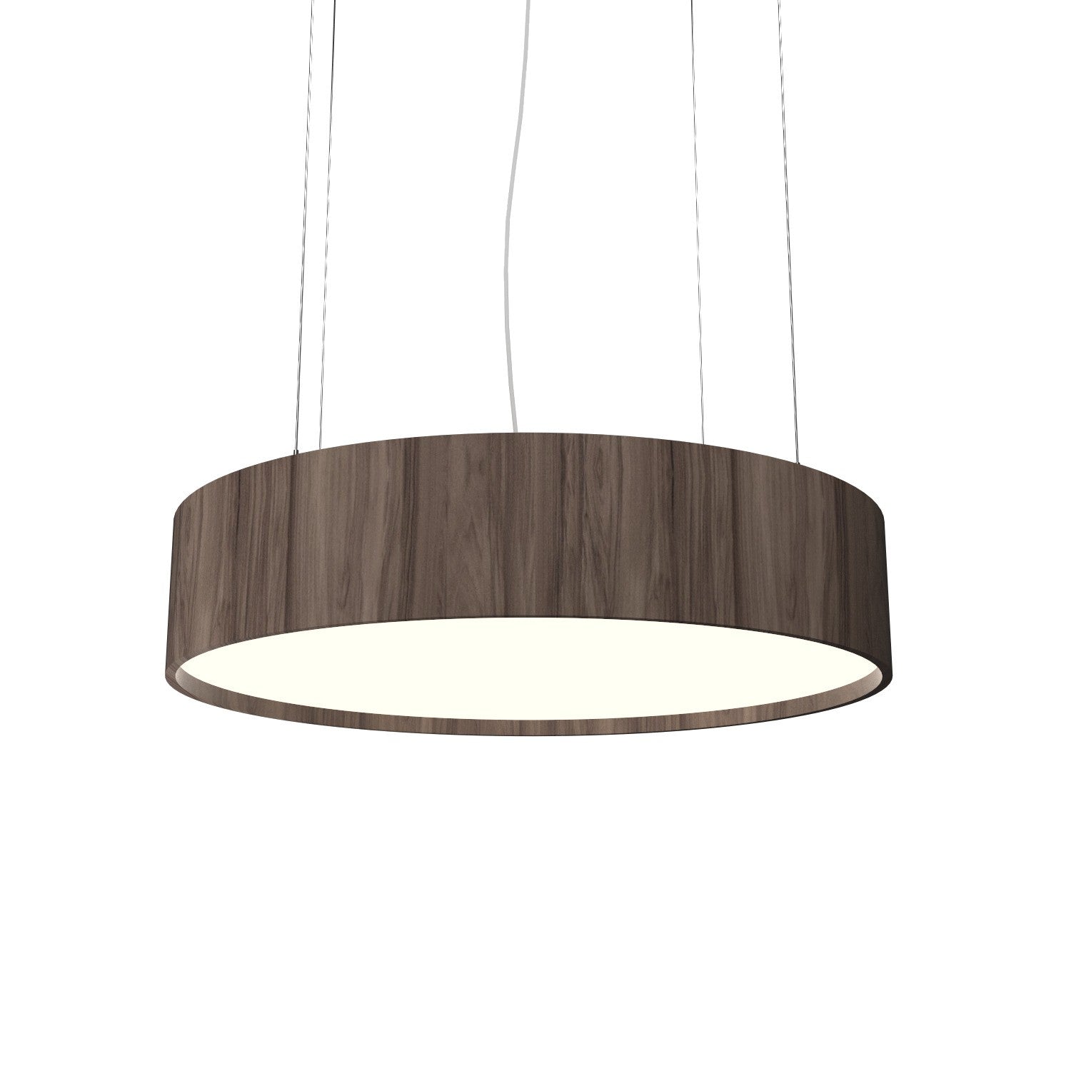 Accord Lighting - 1037LED.18 - LED Pendant - Cylindrical - American Walnut