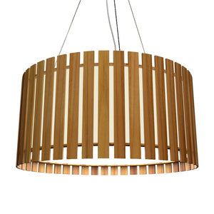 Accord Lighting - 1092LED.12 - LED Pendant - Slatted - Teak