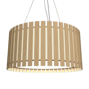 Accord Lighting - 1092LED.34 - LED Pendant - Slatted - Maple