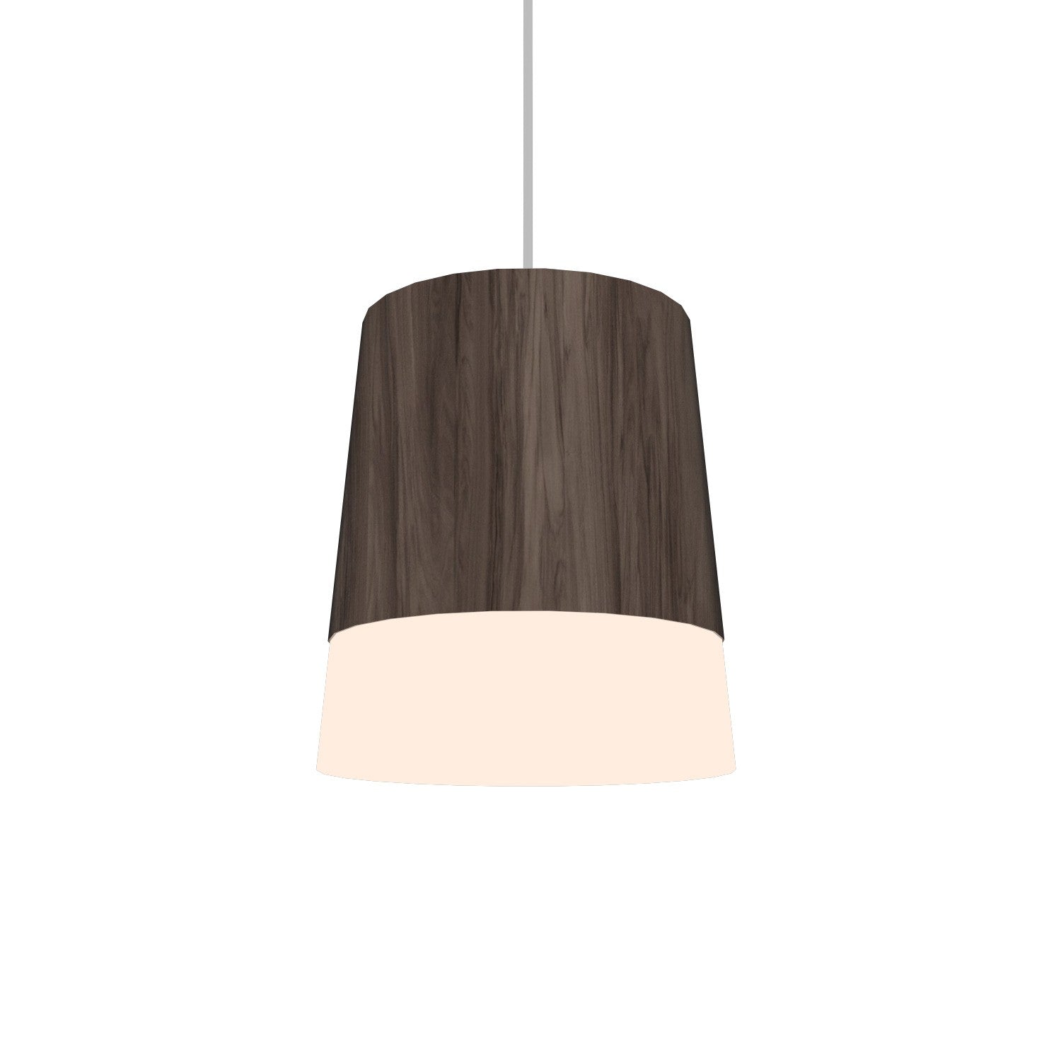 Accord Lighting - 1100LED.18 - LED Pendant - Conical - American Walnut