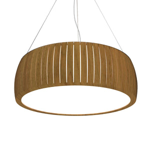 Accord Lighting - 1110LED.09 - LED Pendant - Barrel - Louro Freijo