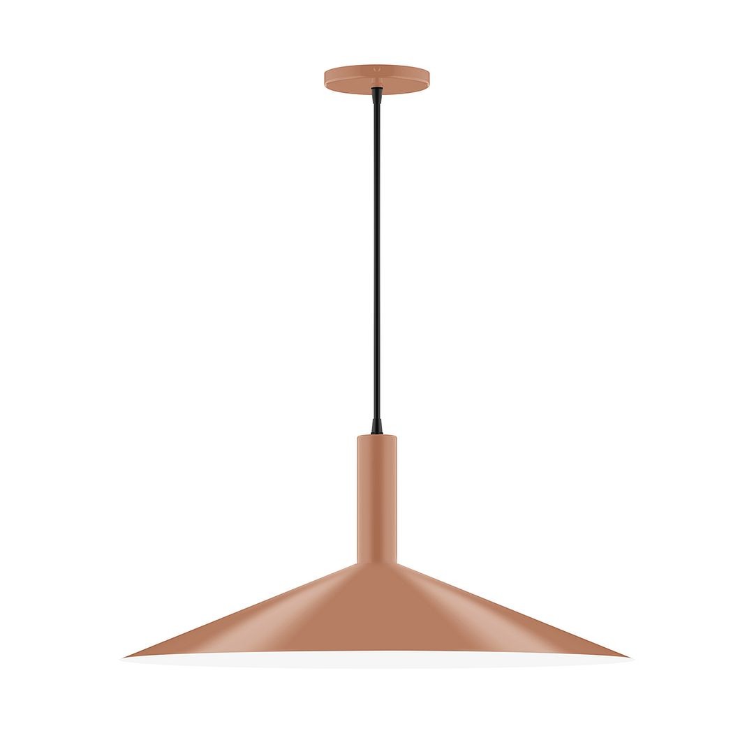 Montclair Light Works - PEBX478-19-C01 - Two Light Pendant - Stack - Terracotta