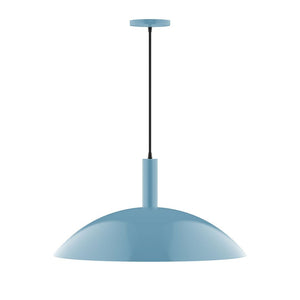 Montclair Light Works - PEBX477-54-C26 - Two Light Pendant - Stack - Light Blue