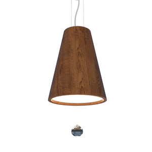 Accord Lighting - 1130CLED.06 - LED Pendant - Conical - Imbuia