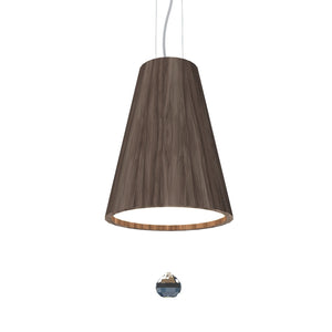 Accord Lighting - 1130CLED.18 - LED Pendant - Conical - American Walnut