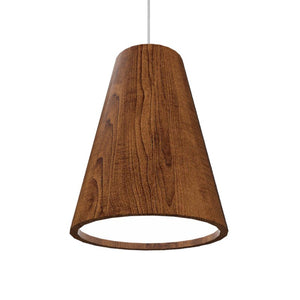 Accord Lighting - 1130LED.06 - LED Pendant - Conical - Imbuia