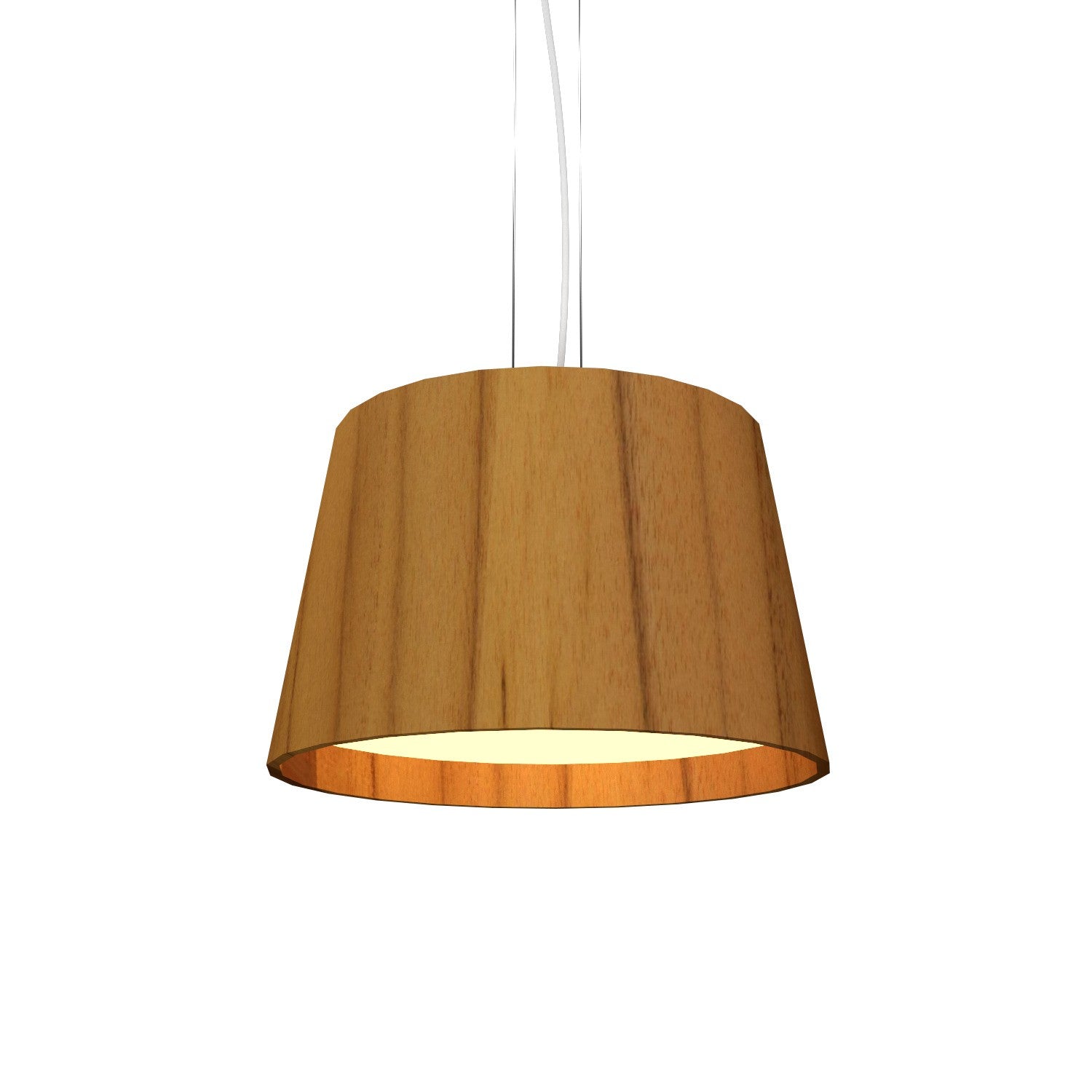 Accord Lighting - 1145LED.12 - LED Pendant - Conical - Teak