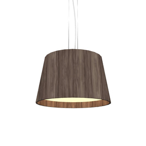 Accord Lighting - 1145LED.18 - LED Pendant - Conical - American Walnut
