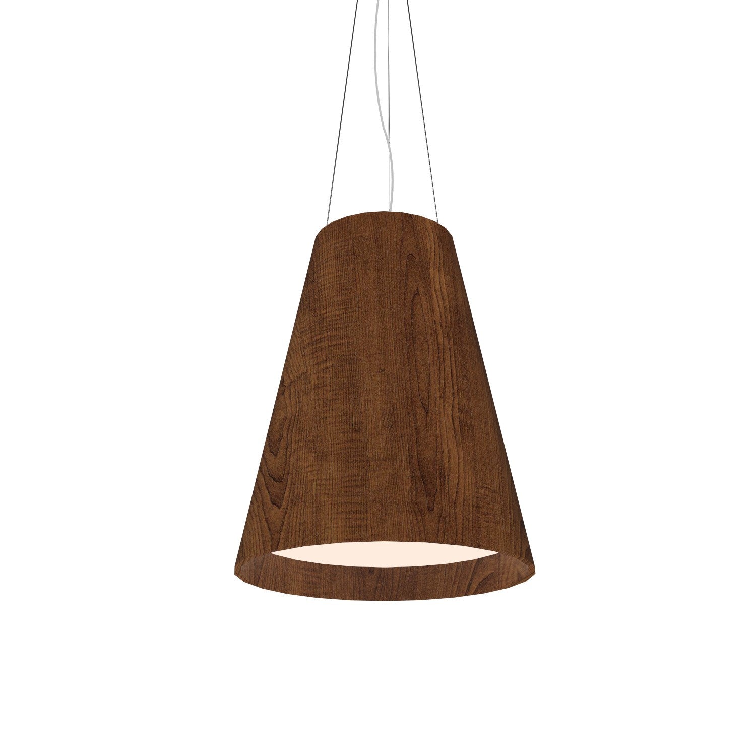 Accord Lighting - 1146LED.06 - LED Pendant - Conical - Imbuia