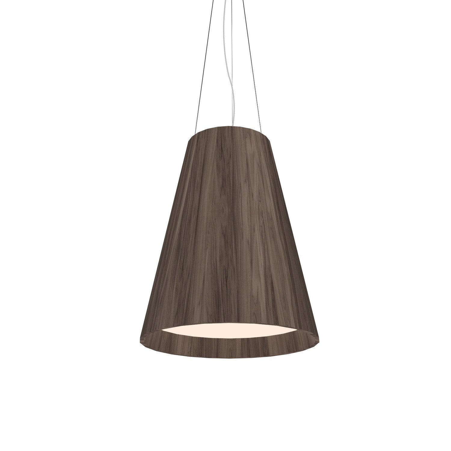 Accord Lighting - 1146LED.18 - LED Pendant - Conical - American Walnut