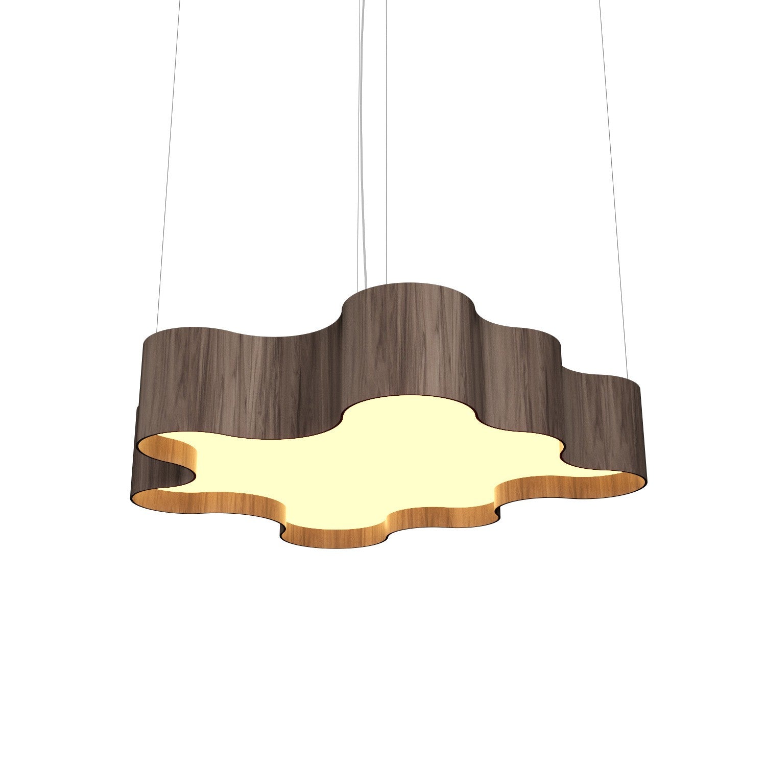 Accord Lighting - 1200LED.18 - LED Pendant - Organic - American Walnut