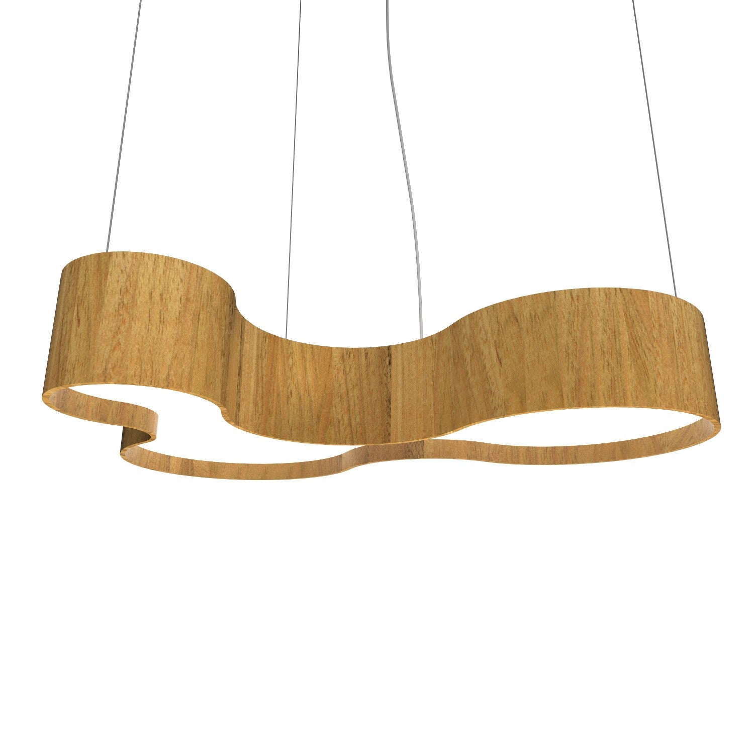 Accord Lighting - 1216LED.09 - LED Pendant - Organic - Louro Freijo