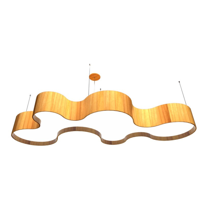 Accord Lighting - 1258LED.12 - LED Pendant - Organic - Teak