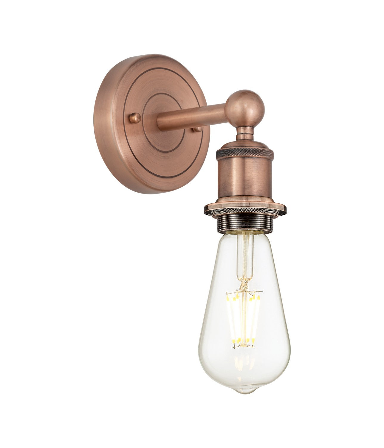 Innovations - 616-1W-AC - One Light Wall Sconce - Edison - Antique Copper