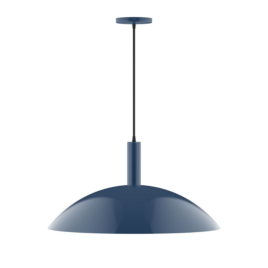 Montclair Light Works - PEBX477-50-C01 - Two Light Pendant - Stack - Navy