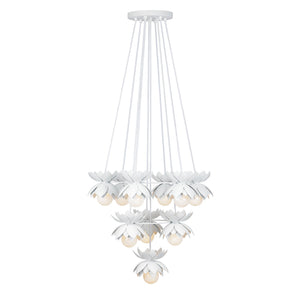 Savoy House - 1-6914-10-47 - Ten Light Chandelier - Pacha - White Cashmere