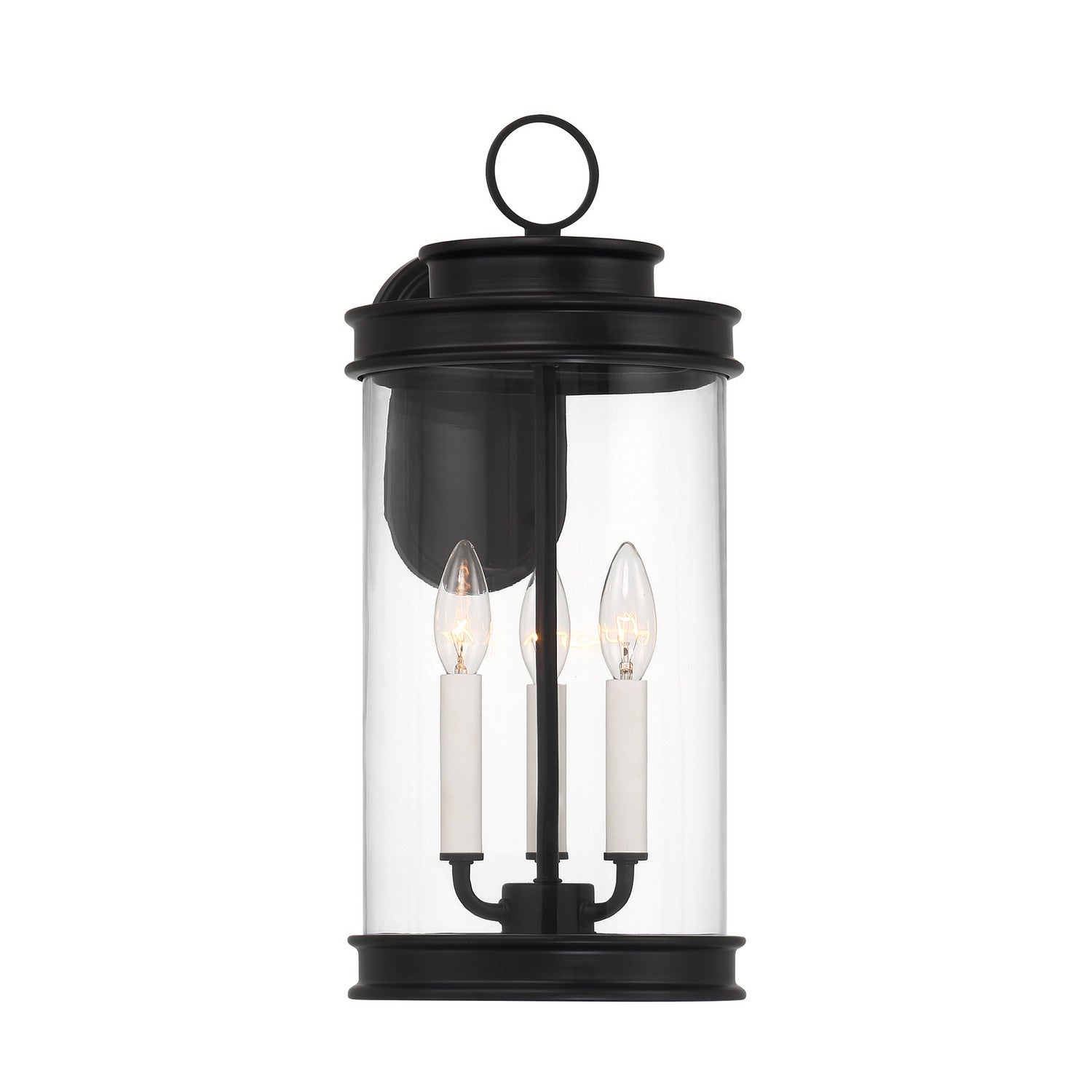 Savoy House - 5-905-BK - Three Light Outdoor Wall Lantern - Englewood - Matte Black