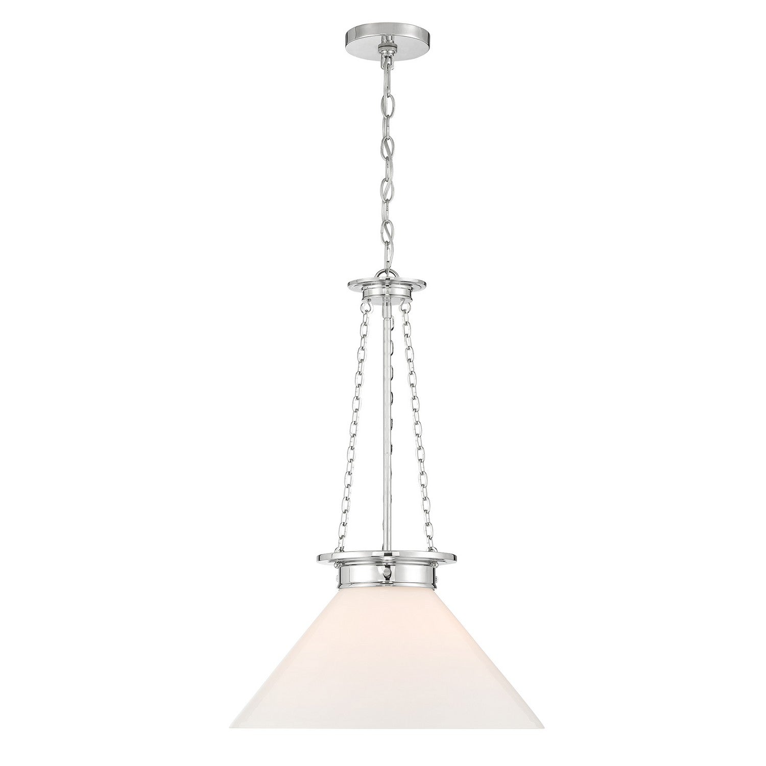 Savoy House - 7-1011-1-109 - One Light Pendant - Myers - Polished Nickel