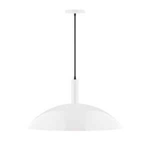 Montclair Light Works - PEBX477-44-C22 - Two Light Pendant - Stack - White