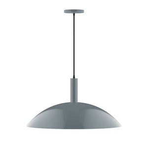 Montclair Light Works - PEBX477-40-C23 - Two Light Pendant - Stack - Slate Gray