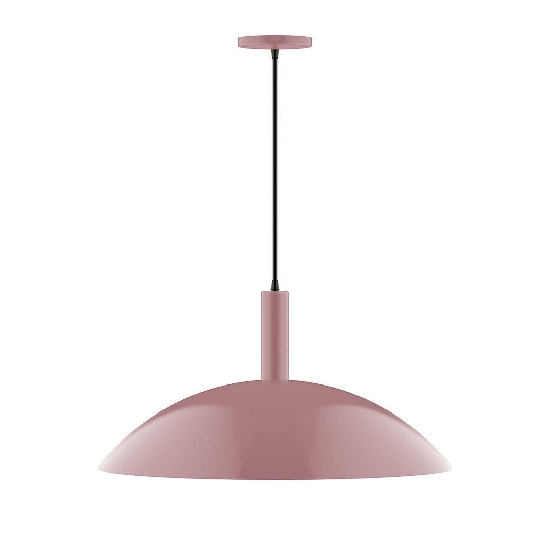 Montclair Light Works - PEBX477-20-C24 - Two Light Pendant - Stack - Mauve