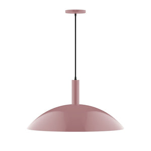 Montclair Light Works - PEBX477-20-C25 - Two Light Pendant - Stack - Mauve