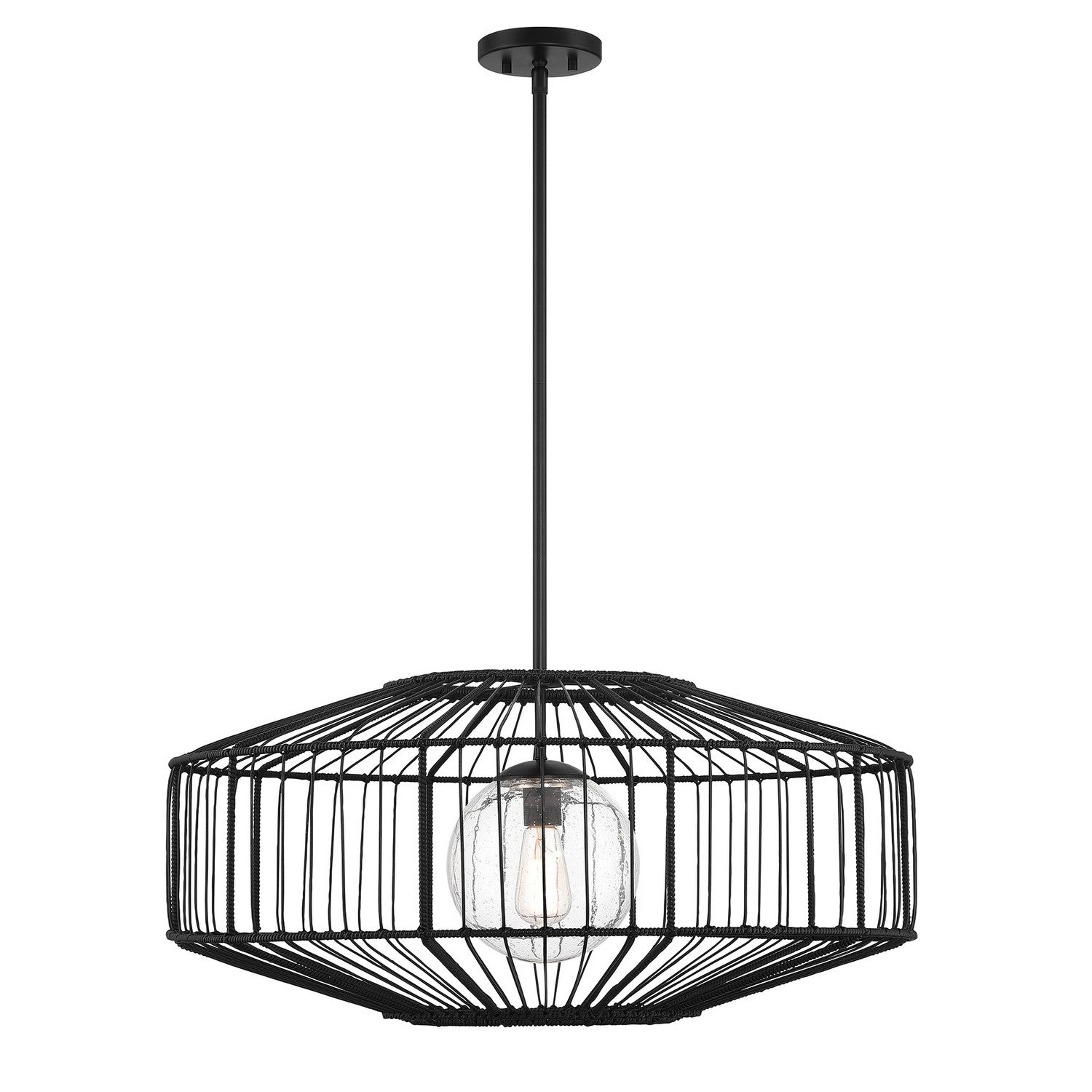 Savoy House - 7-1429-1-89 - One Light Pendant - Marcy - Matte Black