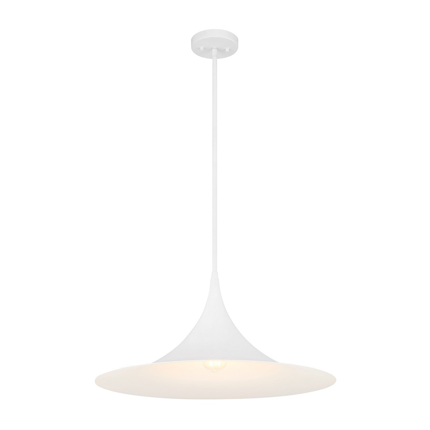 Savoy House - 7-7639-1-83 - One Light Pendant - Bowdin - Bisque White