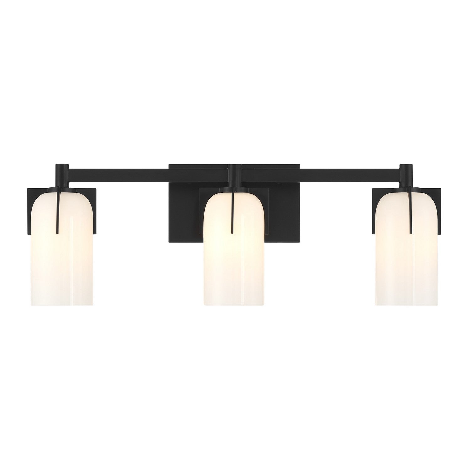 Savoy House - 8-4128-3-BK - Three Light Bathroom Vanity - Caldwell - Matte Black