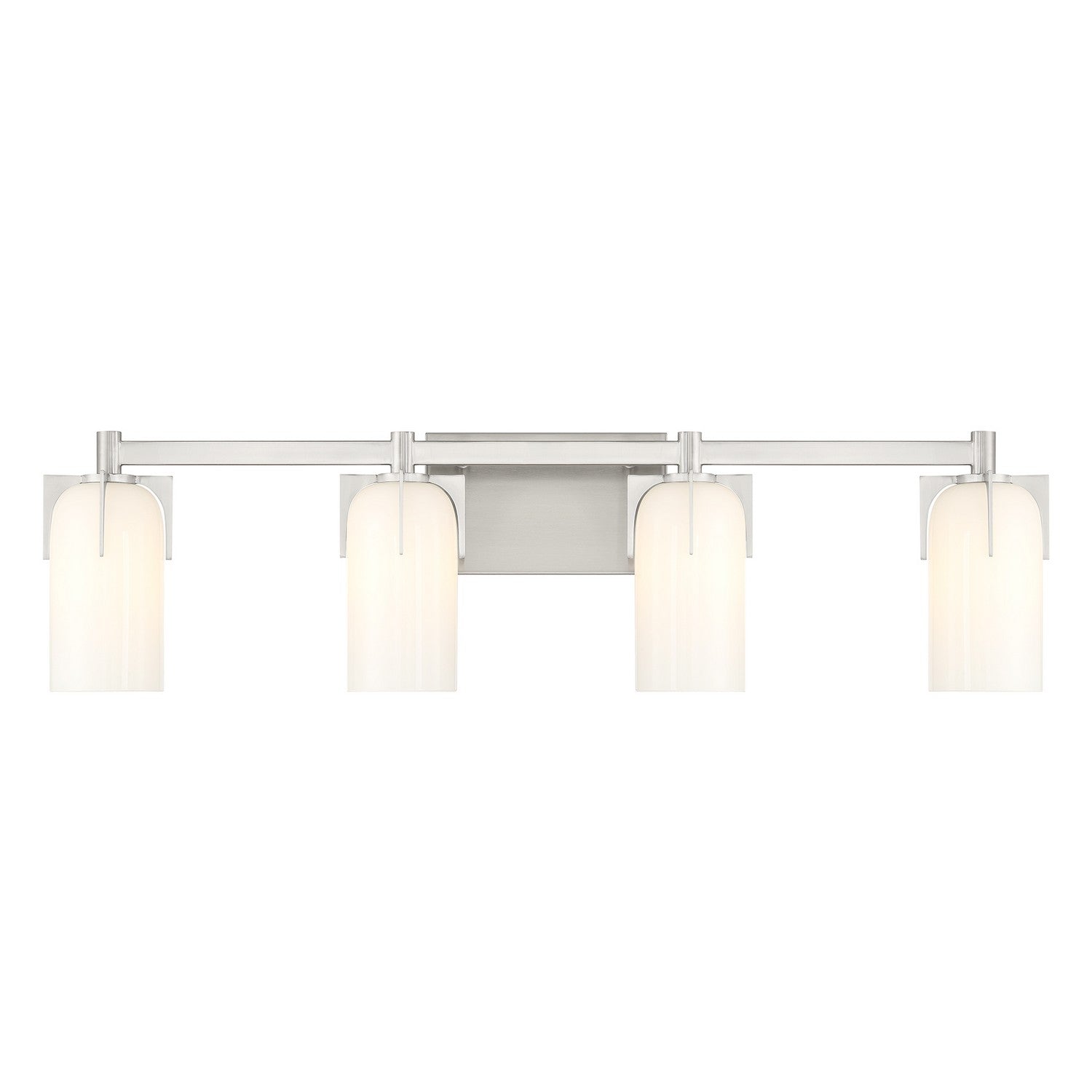 Savoy House - 8-4128-4-SN - Four Light Bathroom Vanity - Caldwell - Satin Nickel