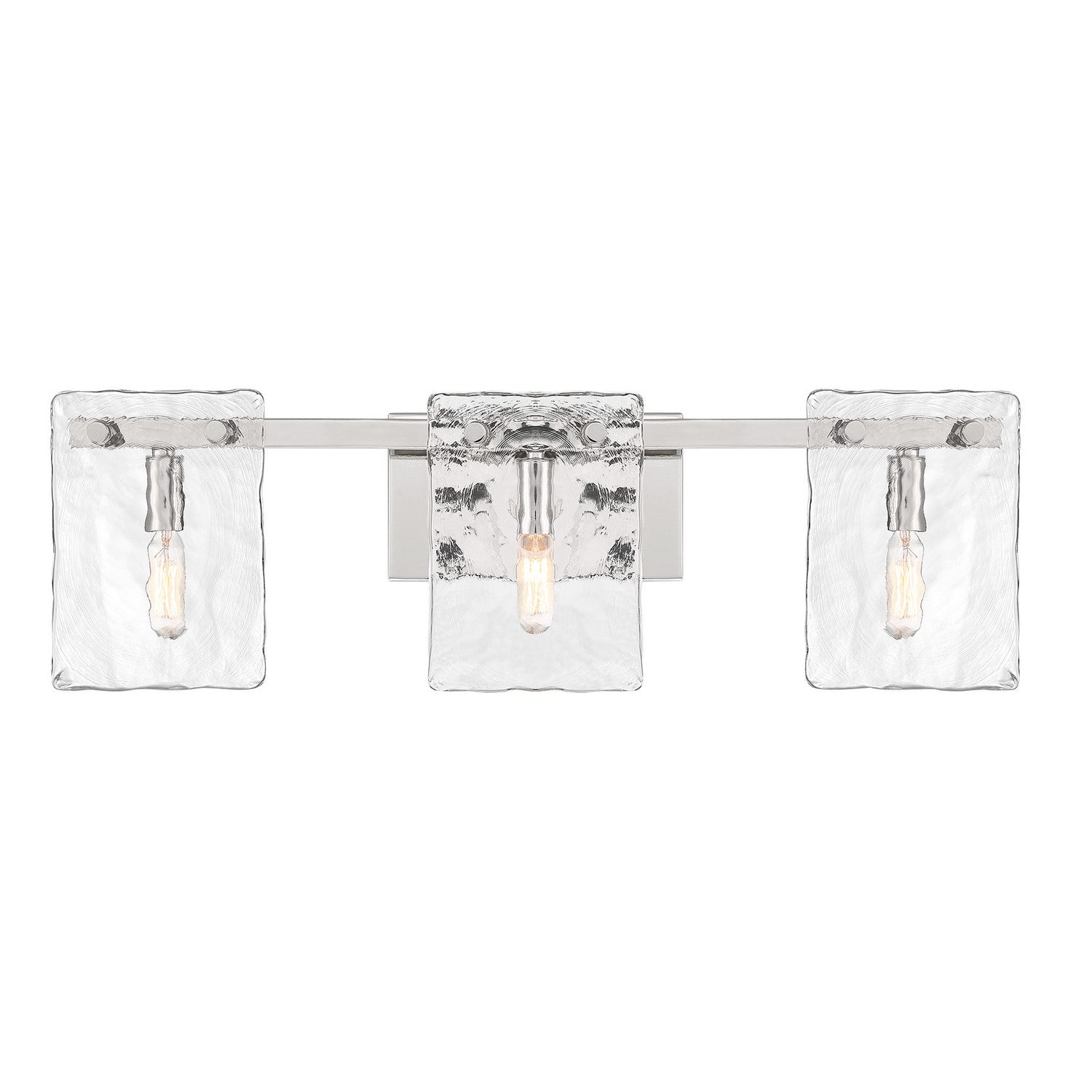 Savoy House - 8-8204-3-109 - Three Light Bathroom Vanity - Genry - Polished Nickel