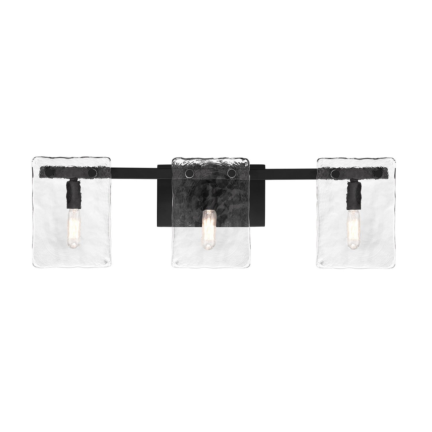 Savoy House - 8-8204-3-BK - Three Light Bathroom Vanity - Genry - Matte Black