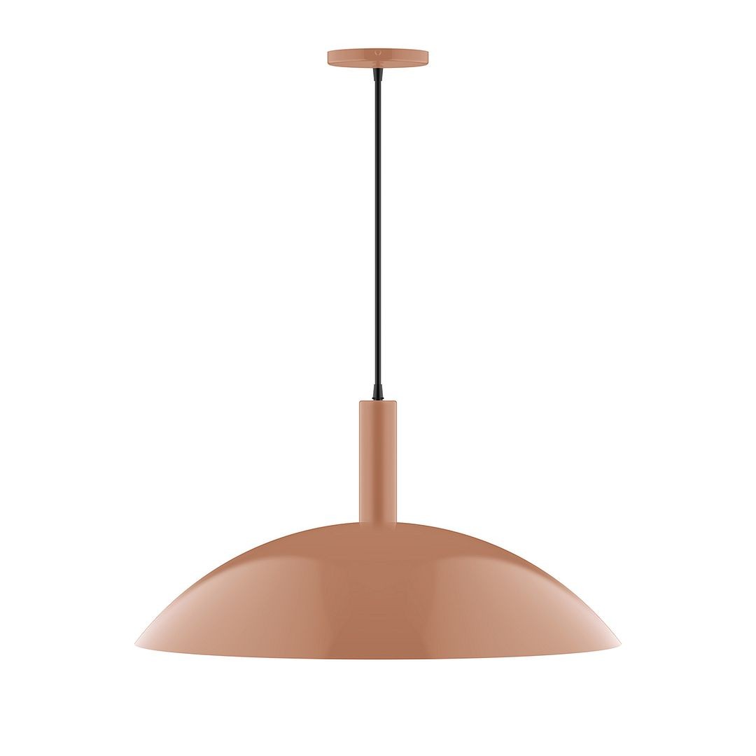 Montclair Light Works - PEBX477-19-C21 - Two Light Pendant - Stack - Terracotta