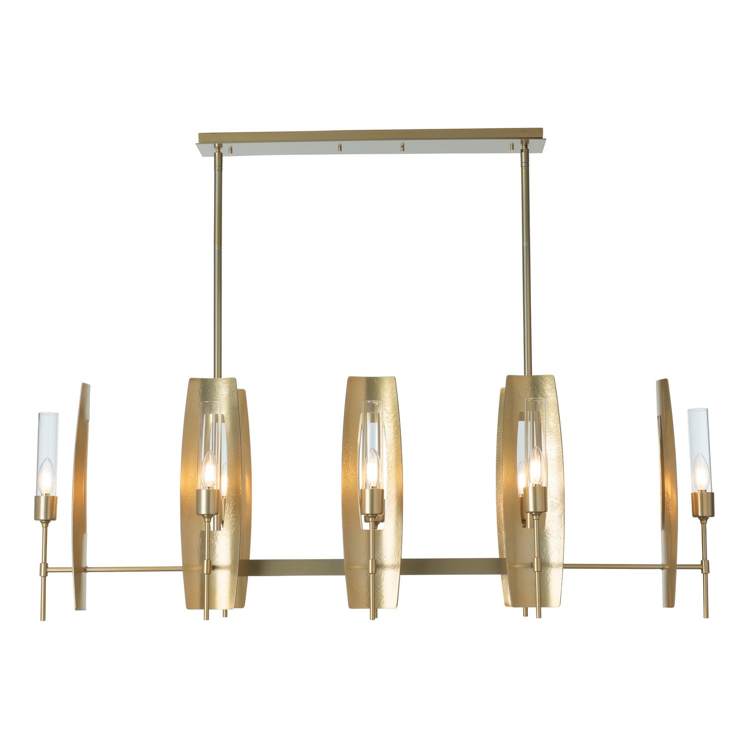 Hubbardton Forge - 131080-SKT-MULT-89-ZM0611 - Passage 8-Light Pendant - Passage - Ink