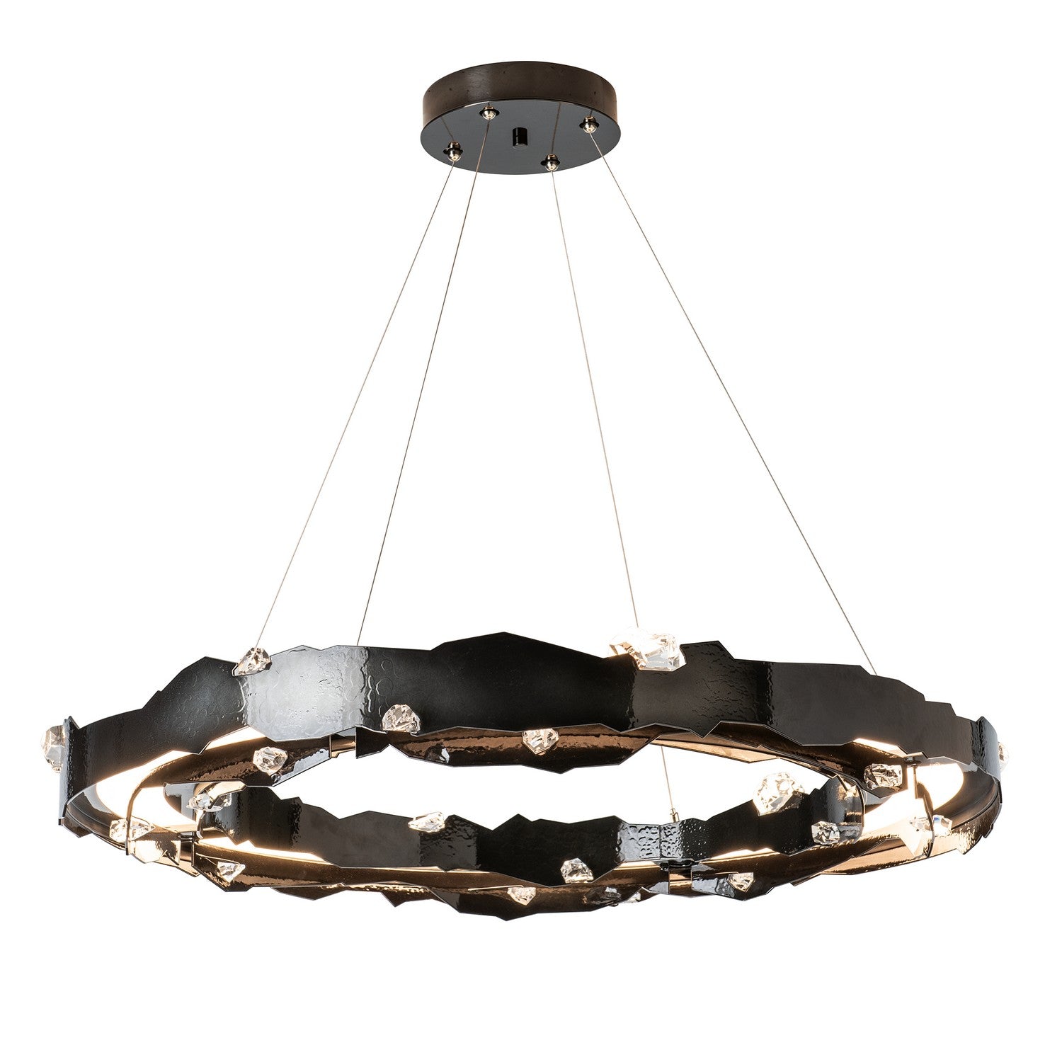 Hubbardton Forge - 139861-LED-STND-89-CR - LED Pendant - Trove - Ink