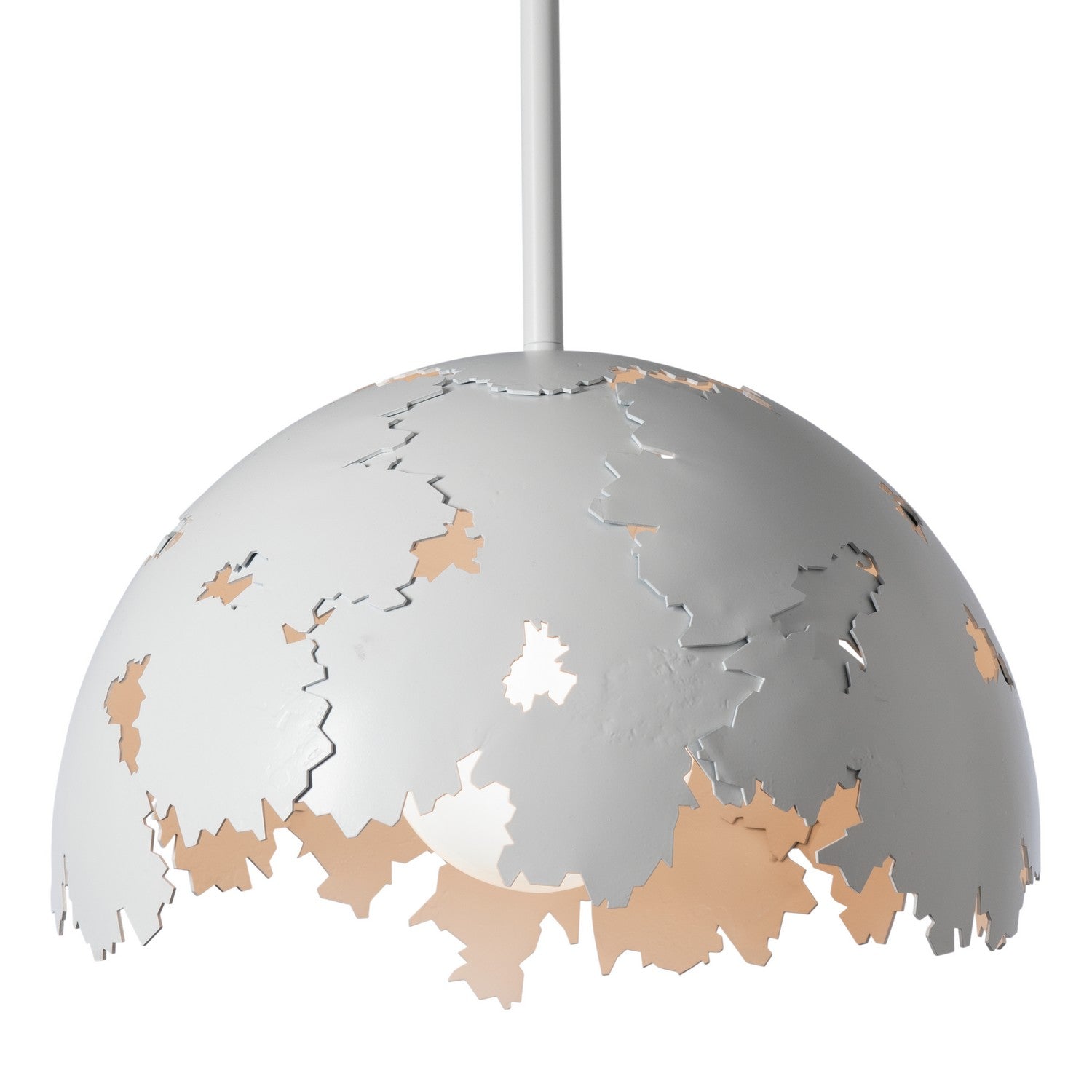 Hubbardton Forge - 181072-SKT-MULT-02 - One Light Pendant - Pangea - White