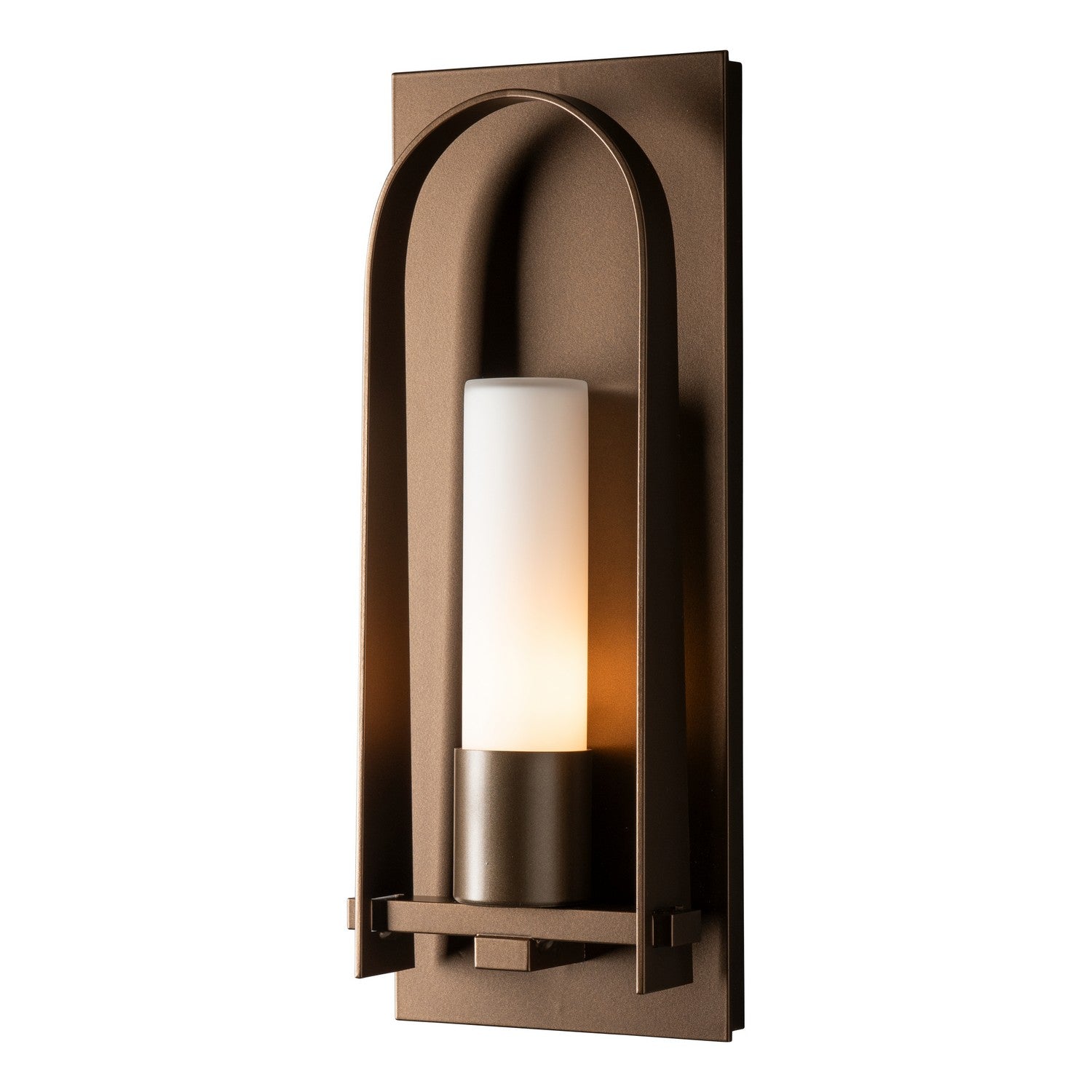 Hubbardton Forge - 302030-SKT-75-GG0392 - One Light Outdoor Wall Sconce - Triomphe - Coastal Bronze